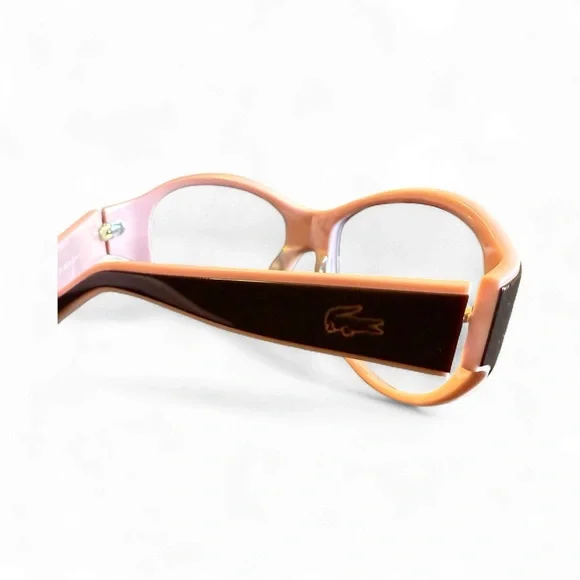 Lacoste Women\'s Brown and Pink Sunglasses Lacoste Brown Pink Gradient Square Ladies Sunglasses L971S  main image 4